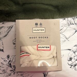Hunter Cream Boot Socks